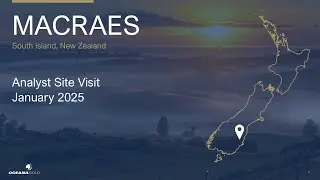 Macraes Operation - Analyst Site Visit - January 2025