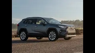 Toyota RAV4 Limited - Compact SUV - Driving Scenes and Interior (2019)