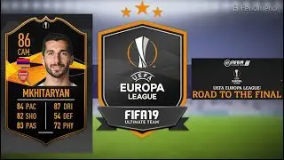 FIFA 19 Europa League Henrikh Mkhitaryan SBC Aduriz position change (ST to CF ) For No Loyalty