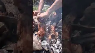 Easy Outdoor Breakfast: Grilling 2 Native Chickens 🐓