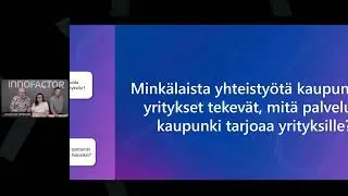 Innofactor Smart City Platform - Yritystiedot hallintaan tehokkaasti ja älykkäästi