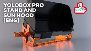 D081. Druk3D - Yolobox Pro - подставка и солнцезащитный козырек [eng]