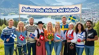 Los 10 países más felices para vivir,  considerados también entre los más agradables del mundo