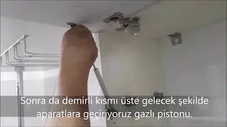 Marelli dolap kapağı gazlı pistonu (amortisörü) nasıl monte edilir , montajı nasıl yapılır?