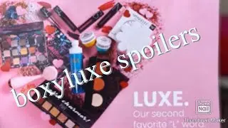 BOXYLUXE second round of spoilers for March 2020