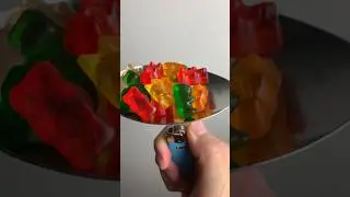 Lighter 🆚 Gummy Bears 🧸 - Which percent is your favorite? 🤔