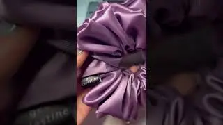 New scrunchie, 𝓥𝓲𝓸𝓵𝓪 💜  #scrunchies #scrunchie #scrunchiestyle