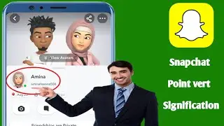 Nouvelle mise &agrave; jour de Snapchat&nbsp;: signification du point vert sur le profil d'un ami |