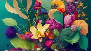 Floral TV Screensaver – TV Wallpaper – 4 Hours – No Music, No Sound