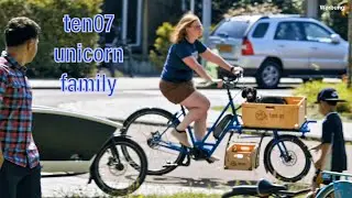 Ten07 Unicorn Family! - das neue Lastenrad aus den Niederlanden!