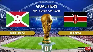 BURUNDI vs KENYA - FIFA World Cup 2026 Qualifiers | Full Match All Goals | Simulation PES
