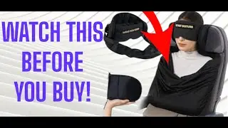 ✈️🛏️ Arliksi  Travel Pillow & Blanket Set | 3-in-1 Plane Sleep System💤| Eye Mask + 360&deg; Head Support