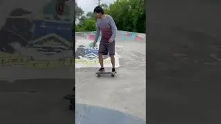 Pennyboarding at Skatepark