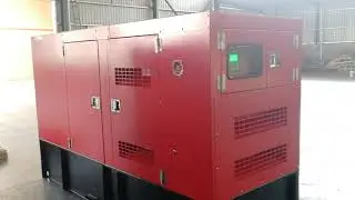 Испытание генераторной установки Номинальная мощность двигателя Cummins 100 кВА