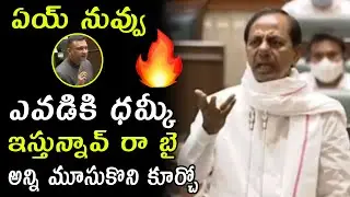 HIGH VOLTAGE: CM KCR STRONG Warning Akbaruddin Owaisi | TS Assembly | Minister KTR | Telugu Varthalu