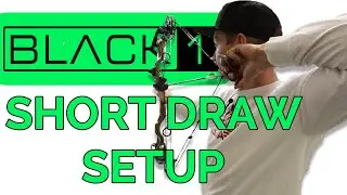 Prime BLACK 1 short draw setup - 28 inch draw - | HAXEN HUNT |