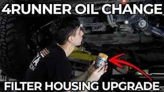 4Runner Oil Change And Housing Upgrade + Maintenance Light Reset