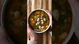 cozy white bean soup