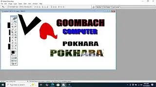Photoshop - Direct Selection Tool, Text Shadow, Outline & Image in Text Lesson 12