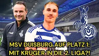 Ist der MSV mit TOP-TRANSFER Florian Kr&uuml;ger bereit f&uuml;r den AUFSTIEG?!