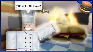 ROBLOX Cook Burgers Funny Moments(MEMES)part 3