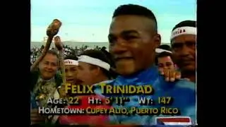 Felix Trinidad vs. Roger Turner -Full Fight