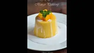 Mango pudding dessert 😜