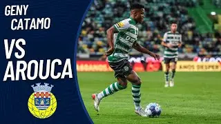 Geny Catamo vs Arouca 8/10/2023 | Liga Portugal Matchday 8
