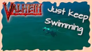 🍑 Swimming in the Ocean?! 😱/ Valheim gameplay early access ep.410🍩
