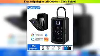 Key Box Outdoor Waterproof Safe Security Intelligent Password Storage Box Tuya or TTLock APP