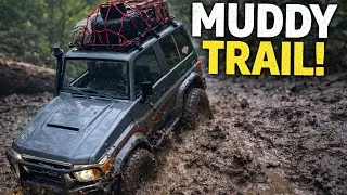 Scale Mud Trail Run | Toyota Land Cruiser LC71