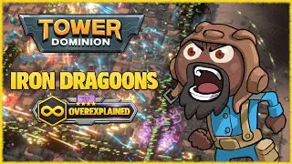 Iron Dragoons Endless Game Over-Explained! | Tower Dominion - War Difficulty