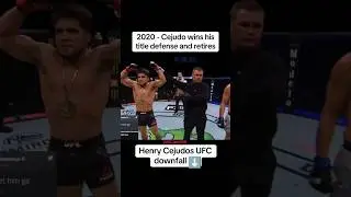 Henry cejudo UFC career downfall #henrycejudo #ufc #career #downfall #mmafighter #shortvideo