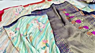 Bonga Silk l Banarsi Saree l Digital Print