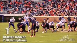 Duke Football: Top Plays vs UVA (2013)