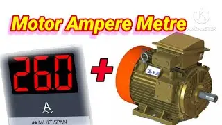 Multispan Digital Single Phase Ampere Meter Programming
