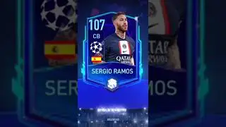 S. Ramos | Fifa ucl event | #fifa #gaming #fifa22 #ucl #psg #messi #football #shorts #viral #trend
