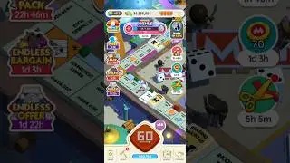 Monopoly Go mobile game short clip #gaming