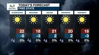Weather forecast | 23 July 2020