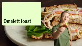 Omelett toast &ndash; kjapp middagssandwich | Matprat