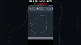 ПЛАНИРОВОЧНЫЕ И СПЛАЙНОВЫЕ КРИВЫЕ | ПОЛИЛИНИИ в AutoCAD #autocadtutorial #autocadtips #autocaddra...
