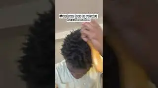 🔥Freeform Locs to Fresh Retwist Transformation💫 #locjourney #loctransformation #freeformlocs #locs