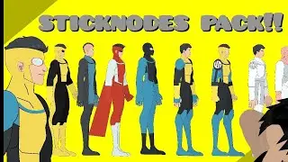 | STICKNODES INVINCIBLE mini PACK | ALL INVINCIBLE VARIANTS #subpack #invincible 