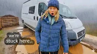 Overcoming TOUGH CHALLENGES - BACK to VAN LIFE (return to our off grid homestead)