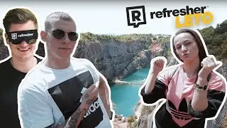 Našli sme najkrajšie jazero a stretli Kazmu a Sharlotu! (Refresher Leto 2018 #1)
