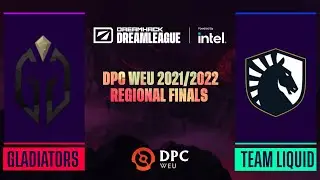 Dota2 - Gladiators vs. Team Liquid - Game 2 - DPC WEU 2021/2022 Tour 1: Regional Finals - UB