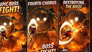Hollow Knight Silksong | FOURTH CHORUS Boss Fight &ndash; 3x Deaths But Epic Victory!