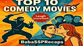 10 Comedies. 10 Classics. Endless Laughter. | Top Comedy Movies Ranked (2025) Explained #shorts 