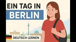 German Listening Practice A1 | Ein Tag in Berlin 🇩🇪 | Slow & Easy German for Beginners