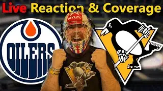 LIVE: Oilers vs Penguins | Goalie Trade Showdown | First Period Coverage
